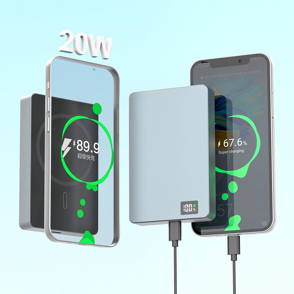 Magnetic Wireless Power Bank